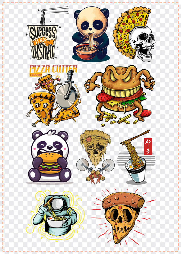 Foodie Gang Sheet Pack