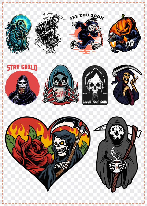 Grim Reapers Gang Sheet Pack