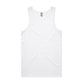 Custom Lowdown Singlet White