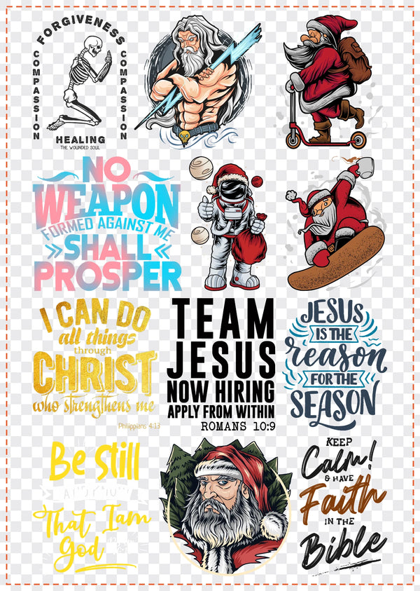 Faith Gang Sheet Pack