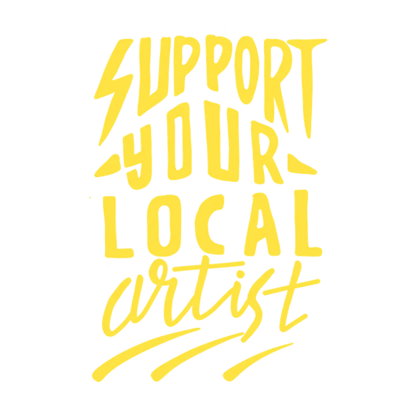 Support your local artist artwork